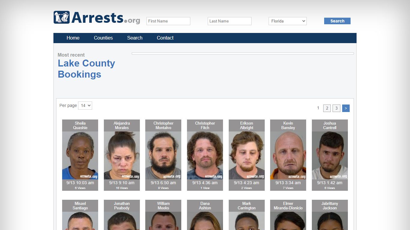 Lake County Arrests and Inmate Search